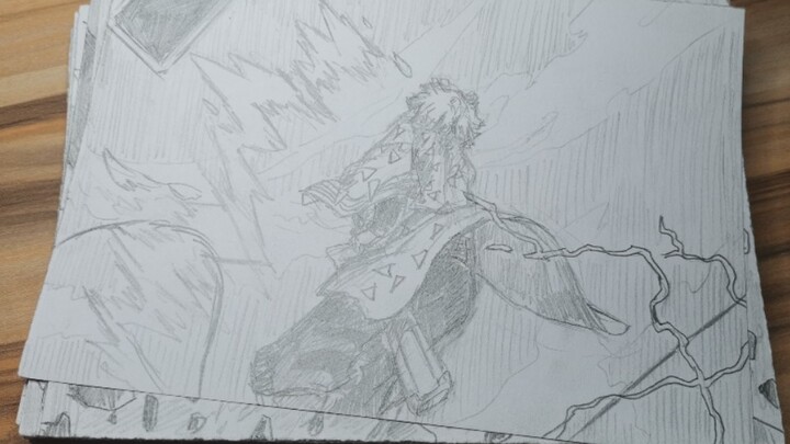 【Demon Slayer】Drawing of Agatsuma Zenitsu