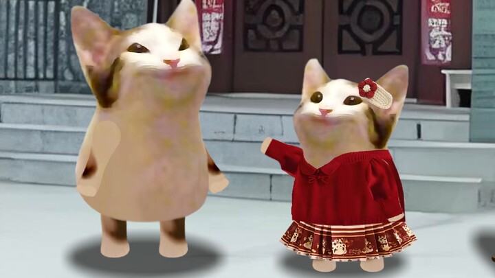 "This... This is a new move I learned" Original voice: @悠可爱啦
