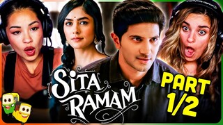 SITA RAMAM (Part 1/2) Movie Reaction! | Dulquer Salmaan | Mrunal Thakur | Rashmika Mandanna