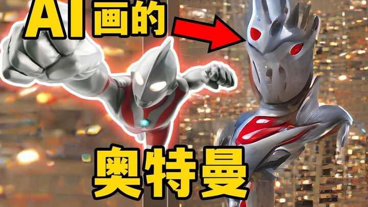 Tôi đã thử vẽ Ultraman www [Cửa hàng tạp hóa Model Play] bằng AI