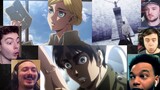 Foreigners watch Giant [Chinese subtitles] The Queen reads Ymir’s letter + Ellen triggers new memori