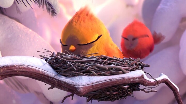[Đảo ngược] Chú chim nhỏ màu đỏ dễ thương đang gặp nguy hiểm!