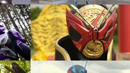 Check out the knights from the future in Kamen Rider