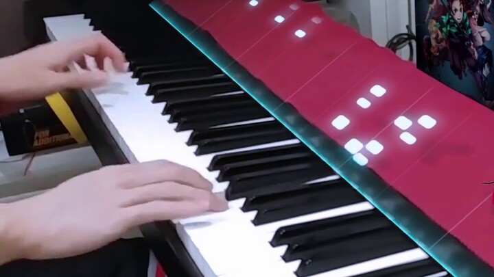 [Halcyon Piano] "Thanh Gươm Diệt Quỷ" OP - LiSA｢Red Lotus｣(Full Version)