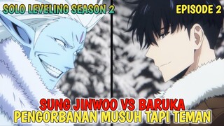 SOLO LEVELING SEASON 2 - SUNG JINWOO VS BARUKA ‼️