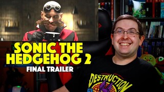 REACTION! Sonic the Hedgehog 2 Final Trailer - Ben Schwartz Movie 2022