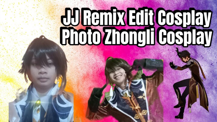 JJ Remix Edit Cosplay Photo Zhongli Cosplay