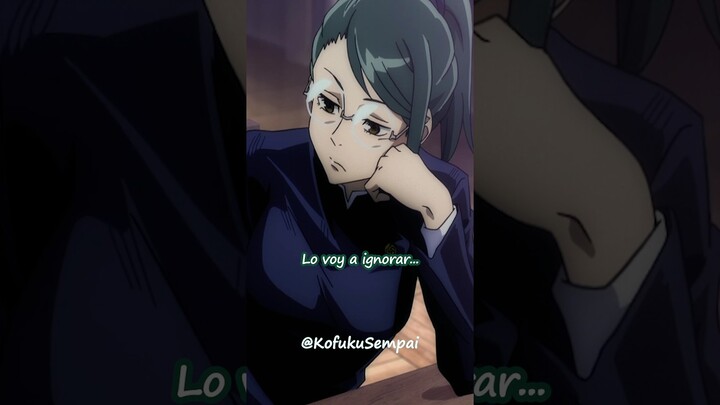 Maki y los demás conocen a Yuta por primera vez🤐Doblaje Latino #jujutsukaisen #shorts