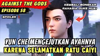 YUN CHE MENGUASAI TEKNIK GOLDEN CROW | Spoiler Eps 58 Against The Gods