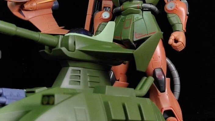 I am also a man of the Zabi family, I will not die in vain! 丨ROBOT Soul Karma Special Zaku II Magell