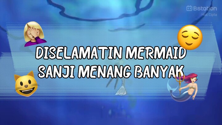 IMPIAN SANJI DISELAMATIN MERMAID TERWUJUD 😭🙀🙀🧜🏻‍♀️