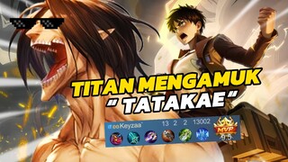 DUA RETRI BISA WIN⁉️- TITAN BANGKIT DALAM KUBUR😱JANGAN KASIH KENDOR🔥- YIN EREN BUILD TERSAKIT MLBB