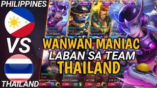 WanWan Easy Maniac - Philippines VS Thailand National Arena Contest Mobile Legends