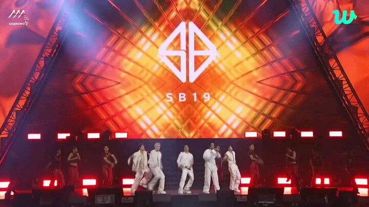 SB19 Opening Performance on Asia Artist Awards 2023 in the Philippines