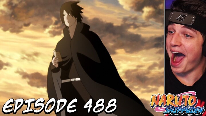 The End of Sasuke's Journey | Naruto Shippuden REACTION Episode 488