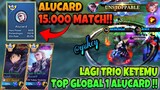 Lagi Trio Ketemu Top Global 1 Alucard !!Alucard 15 Ribu Match !! Terlalu Sakti Ini Alucard Guys !!