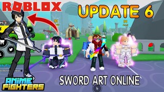 REVIEW UPDATE 6 SWORD ART ONLINE [ Anime Fighters Simulator ]