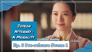 Joseon Attorney: A Morality - (Ep. 5 Pre-release Scene 1) (Raw)