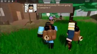 I played The Hike in ROBLOX