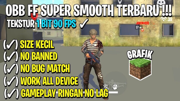 OBB LITE FF GRAFIK MINECRAFT OBB LITE FREE FIRE TERBARU !!!