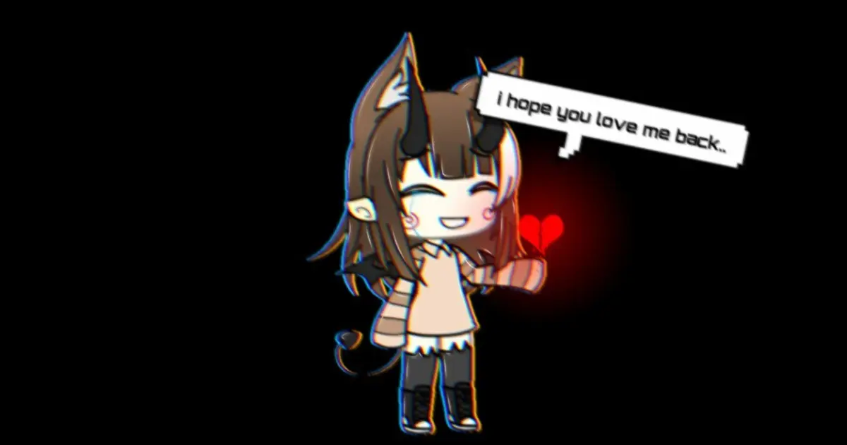 I Hope You Love Me Back Meme My New Look On Gacha Life Bilibili