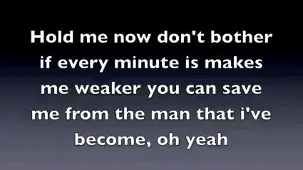show me the meaning of being lonely lyrics meaning