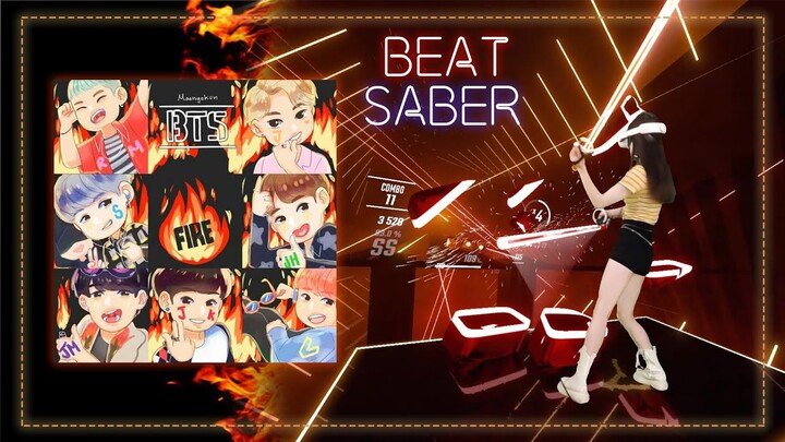 [beat saber]FIRE-BTS（expert+）