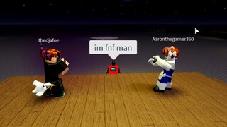 Basically FNF but its bacon hair vs among us | Roblox