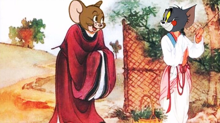 Versi Tom and Jerry dari Opera Peking "The Mulberry Garden Party"