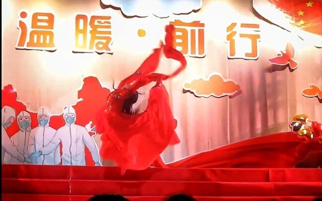 【牵丝戏】舞蹈 高中文艺汇演 翻跳