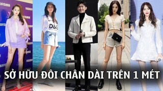 Những sao Hoa ngữ có đôi chân dài trên 1 mét của Cbiz