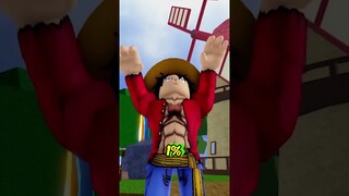 What if Luffy became the WEAKEST Straw Hat In Blox Fruits #bloxfruits #roblox #shorts