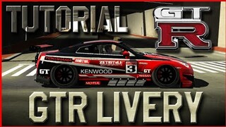 NISSAN GTR R35 LIVERY DECALS TUTORIAL | Car Parking Multiplayer | New Update 4.7.5 | zeti