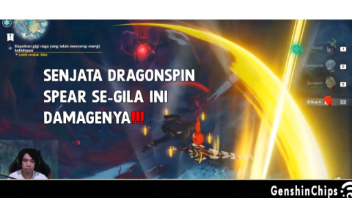 Beginilah Senjata Dragonspine Spear - Genshin Impact Indonesia