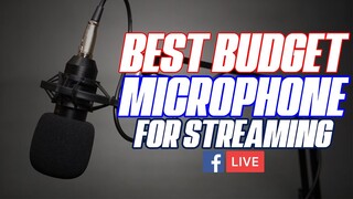 THE BEST BUDGET MICROPHONE FOR STREAMING | MACOY GALOPE