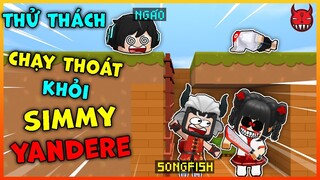 [MINI WORLD] THỬ THÁCH CHẠY THOÁT KHỎI SIMMY YANDERE KINH DỊ CÙNG NGÁO