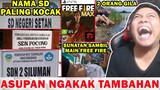 NAMA SD KOCAK, FREE FIRE MAX DI PS 5, SUNATAN SAMBIL MAIN FF - ASUPAN NGAKAK TAMBAHAN