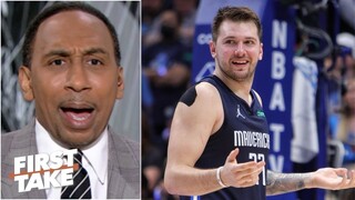 First Take | Stephen A. reacts to Luka Doncic leads Mavericks past Warriors to keep series alive