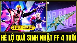 Free Fire - Hé Lộ Quà Sinh Nhật 4 Tuổi Free Fire OB29 - Review Vòng Quay Chế Tác MP5 | XM8 Nâng Cấp