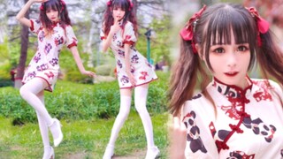这个旗袍小姐姐太甜了！我就看一眼不会蛀牙吧？♥️