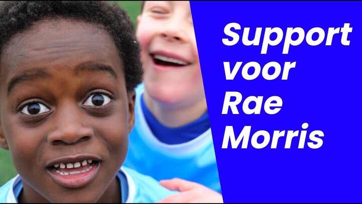 Supporteren voor Rae Morris! ⚽️
