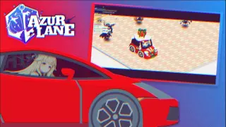 Azur Lane - Christmas Car Hits the Corner Mini-game