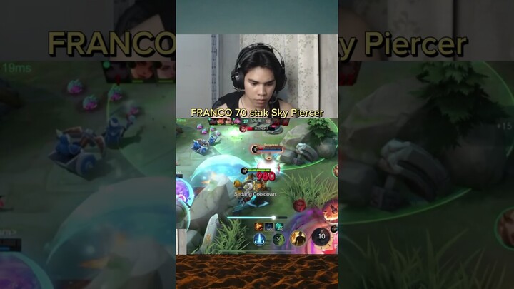 damage sakit #mobilelegends #francoml #francotiktok