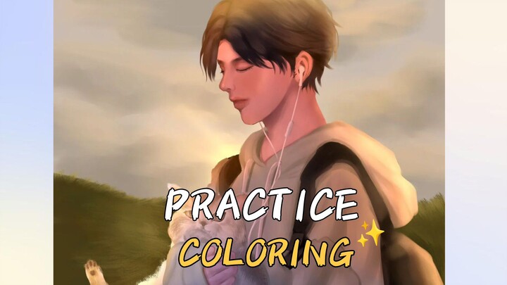 Coloring Practice [TIMELAPSE] | artliany