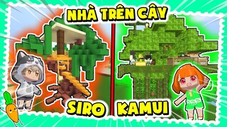 NOOB KAMUI VÀ SIRO LẦN ĐẦU XÂY NHÀ TRÊN CÂY💚SIRO CHẾT ĐỨNG VÌ BÚP BÊ TÍ HON MR VỊT X SIRO MINI WORLD