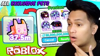 Pet Simulator X - ROBLOX - BUYING ALL EXCLUSIVE PETS "Na Lumilipad"