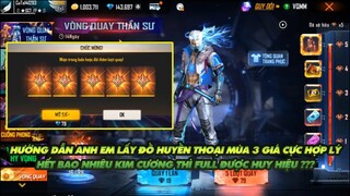 Free Fire| Hướng dẫn anh em cách lấy đồ huyền thoại mùa 3 giá cực hợp lý - tốn bao nhiêu kim cương?