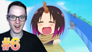 MISS KOBAYASHI'S DRAGON MAID SEASON 2 EPISODE 6 REACTION/REVIEW! - It's just CG!