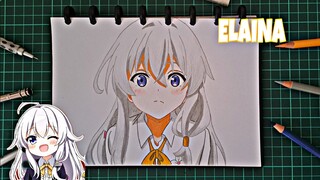 Coloring Elaina | Majo No Tabi Tabi