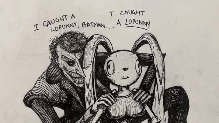 JOKER CAUGHT A LOPUNNY